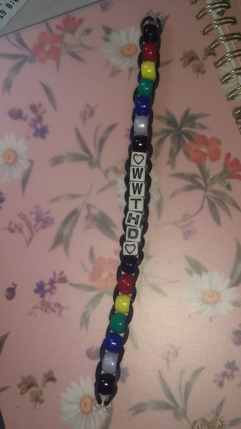 Tally Hall Bracelet, Kandi Crafts, Kandi Inspiration, Candy Bracelets, Miracle Musical, Kandi Inspo, The Marionette, Banana Man, Tally Hall