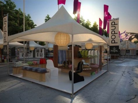 Pop Up Store At Music To Know Music Festival Outdoor Popup Store, Festival Pop Up Shop, Pop Up Store Outdoor, Outdoor Pop Up Shop Ideas, Festival Tent Ideas, Outdoor Booth, Wedding Show Booth, Market Tent, Creative Booths