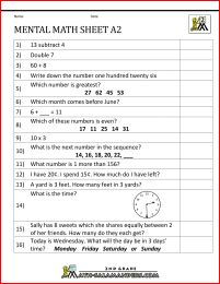 mental math worksheets 2nd grade sheet a2 Subtraction Mental Maths Worksheets, Number Patterns Grade 2, Tamil Font, Articles Worksheet, Kindergarten Math Worksheets Addition, Math Quizzes, Preposition Worksheets, Maths Worksheet, Mental Maths Worksheets