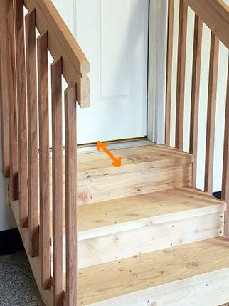 Garage Steps, Garage Stairs, Outside Stairs, Garage Entryway, Stair Plan, Stair Lifts, Garage Laundry, Garage Renovation, Deck Steps