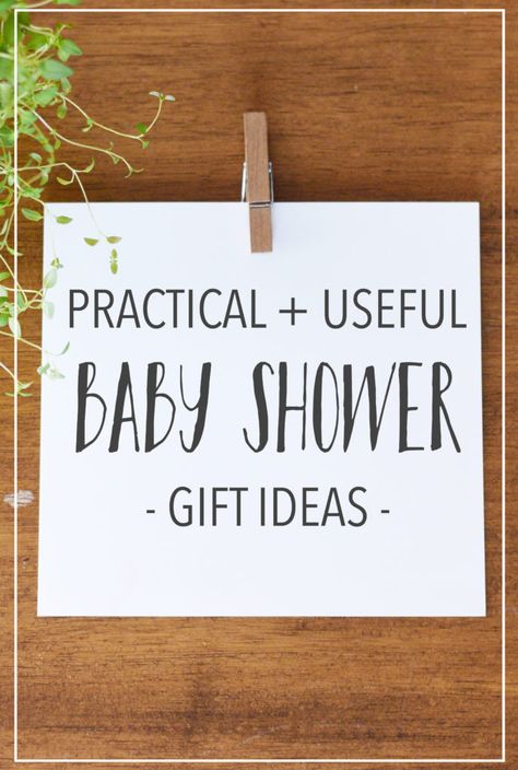 Useful Baby Shower Gifts, Practical Baby Gifts, Gift Card Presentation, Practical Baby Shower Gifts, Baby Shower Registry, Baby Shower Gift Ideas, Shower Gift Ideas, Diy Baby Shower Gifts, Shower Units