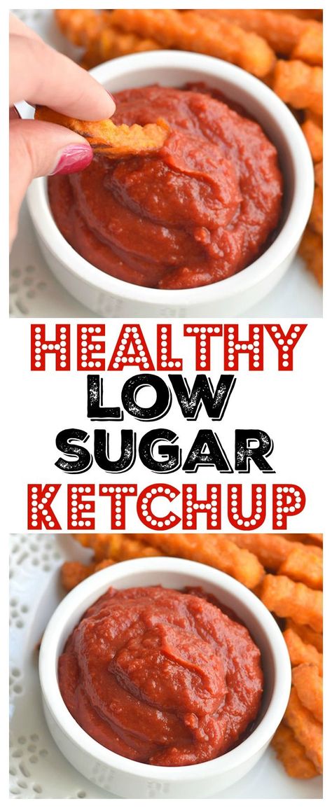 Homemade Ketchup Recipes, Vegan Sauce Recipes, Vegan Dips, Low Calorie Vegan, Primal Diet, Savory Sides, Healthier Sweets, Ketchup Recipe, Healthy Low Calorie Meals