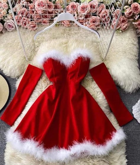 Santa Dress Women, Night Dresses Party, Classy Graduation Dress, Santa Outfit For Women, Night Dress Party, Dresses Party Night, Ugly Christmas Outfit, Party Night Dress, Elegant Dress Black