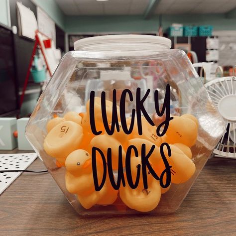 Lucky Ducks Classroom Jar, Lucky Ducks Classroom Management, Lucky Ducks Classroom, Lucky Ducks, Logical Consequences, Traditional Classroom, Be Kind To Others, Books About Kindness, Kindergarten Rocks