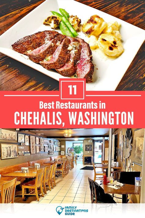 Want to see the best restaurants in Chehalis, WA? We’re FamilyDestinationsGuide, and we’re here to help: From incredible brunch spots and amazing places to eat dinner, to local foodie spots and hidden gems, discover the BEST Chehalis restaurants - so you get memories that last a lifetime! #chehalis #chehalisrestaurants #restaurantsinchehalis #bestrestaurantsinchehalis #placestoeatchehalis Chehalis Washington, Washington State Travel, Family Destinations, Brunch Spots, Best Restaurants, Amazing Places, Washington State, Hidden Gems, Places To Eat