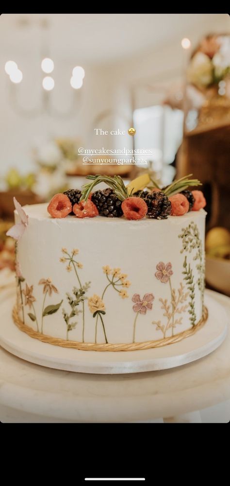 Wildflower Cake, Sheet Cake, Party Ideas, Cake