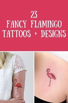 23 Fancy Flamingo Tattoo Ideas For Women - Tattoo Glee Flamingo Tattoo Meaning, Pink Flamingo Tattoo, Bow Tie Tattoo, Flamingo Tattoos, Seashell Ideas, Flamingo Tattoo, Flamingo Pictures, Fancy Flamingo, Mommy Tattoos