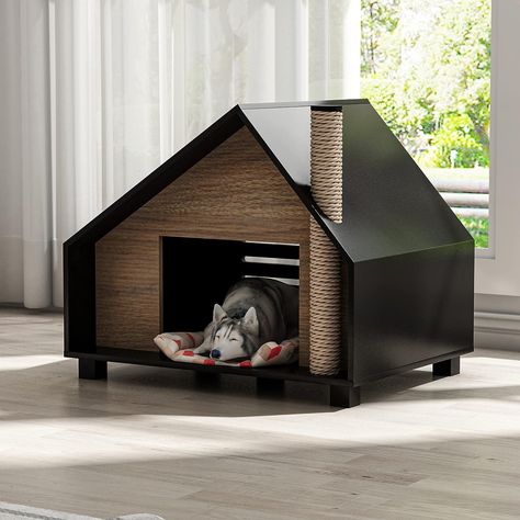 Dog House Outdoor, Cat House Outdoor, Modern Dog Houses, Wooden Cat House, Cat Houses Indoor, Indoor Dog House, Wooden Dog House, Outdoor Dog House, Outdoor Cat House