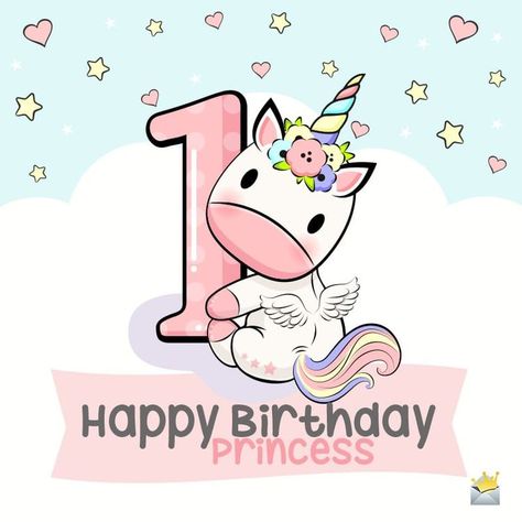 Birthday For 1 Year, Happy Birthday 1 Year, Happy 1st Birthday Wishes, Birthday Wishes Girl, 1st Birthday Wishes, Birthday Wishes For Kids, Happy Birthday Princess, Birthday Card Sayings, Happy First Birthday