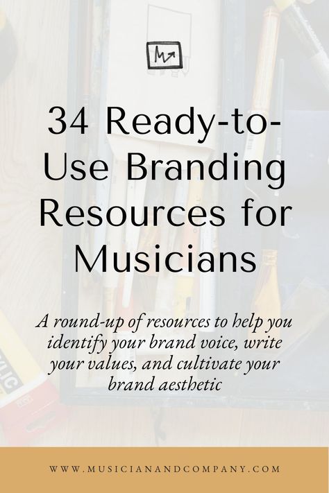 Musician Branding, Character Values, Creative Brief Template, Font Psychology, Branding Guide, Font Guide, Business Fonts, Music Career, Branding Process