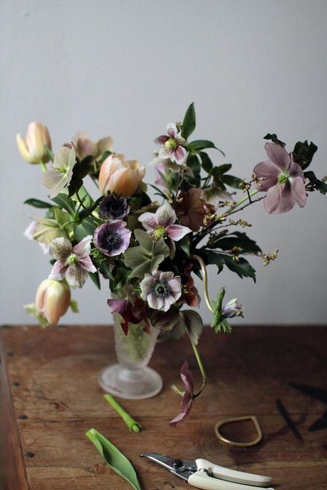 lovely spring blooms in muted colours Colorful Roses, Mothers Day Flowers, Deco Floral, Arte Floral, Beautiful Blooms, Ikebana, Cut Flowers, Love Flowers, Pretty Flowers