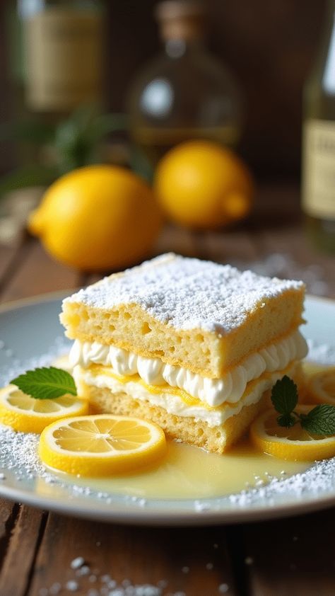 Limoncello Tiramisu Recipe Limoncello Tiramisu, Lemon Tiramisu, Lemon Yogurt Cake, Lemon Dessert, Creamy Pudding, Chicken Breakfast, Lemon Yogurt, Crockpot Breakfast, Tiramisu Recipe