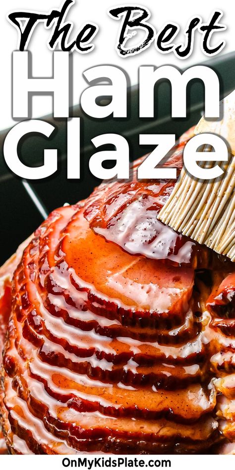 Orange Ham Glaze, Baked Ham Glaze Recipe, Honey Baked Ham Glaze, Baked Ham Glaze, Best Ham Glaze, Honey Baked Ham Recipe, Ham Sauce, Ham Recipes Baked, Ham Glaze Recipe