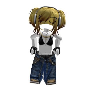 New Jeans Roblox Outfits, Roblox Fits With Head, Roblox Outfits Aesthetic Ideas, R6 Roblox Avatars Scene, Black Roblox Outfits, Masc Roblox Outfit, Headless Roblox Outfits, Scene Roblox Outfits, Roblox Outfits Without Headless