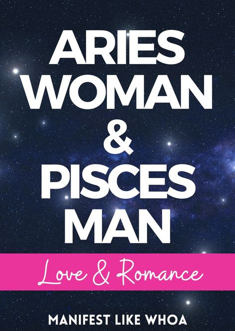 Are Aries Woman And Pisces Man Compatible?  Aries woman and Pisces man can be a very compatible match if both are willing to understand each other’s strengths and weaknesses. Aries is a fire sign, known for its strong will, determination, and passion; whereas Pisces is a water sign that is gentle, compassionate, and easily taken advantage of. Both signs have Pisces And Aries Relationship, Aries Pisces Relationship, Aries Woman Pisces Man, Pieces And Aries, Aries And Pisces Tattoo, Aries Man Pisces Woman, Pisces Man Traits, Pisces Aries Compatibility, Aries Woman Compatibility