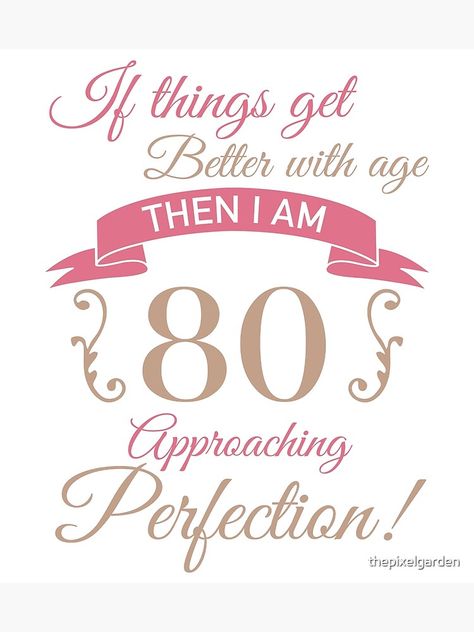 "Fun 80th Birthday Celebration" Greeting Card for Sale by thepixelgarden 80s Birthday, Happy 80th Birthday, Funny Birthday Gifts, Best Birthday Gifts, 80th Birthday, Greeting Card Design, Birthday Fun, Birthday Gifts For Women, Birthday Humor