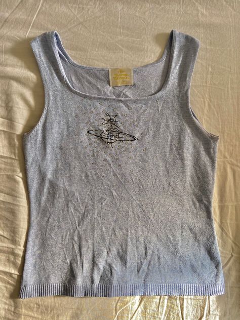 Y2K 2000’s vibes Britney Spears 90’s Vivienne Westwood Tank Top, Vivienne Westwood Outfits, Vivienne Westwood Clothes, Vivienne Westwood Top, Vivienne Westwood Vintage, Vivienne Westwood Tops, Vintage Vivienne Westwood, Vivienne Westwood Dress, Fits Clothes