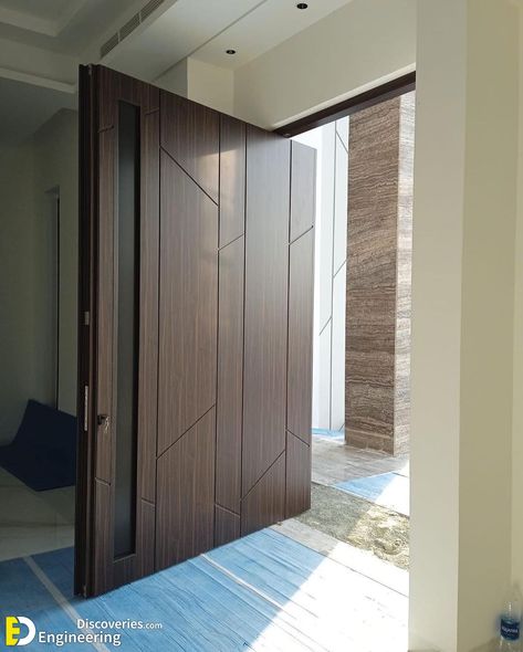 Main Door Wooden, Wooden Sefty Door Design Entrance, Exterior Front Door Ideas Entrance, Entry Door Design Modern, Sefty Door Design Modern Wooden, Dabal Door Design Wood Modern, Main Door Design Modern Front Entry, Veneer Door Design, Mean Door Design Wood