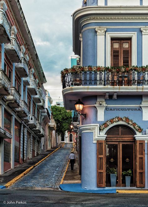 https://flic.kr/p/2cS4Api | The Side Streets of Old San Juan | Old San Juan is very colorful,. with beautiful architecture, great shopping, and delicious restaurants.  I wish I could have spent more time there. Latin America Architecture, Central American Architecture, Puerto Rican Architecture, Puerto Rico Architecture, Dominican Architecture, Latin Architecture, Latin American Architecture, Colombian Architecture, Caribbean Architecture