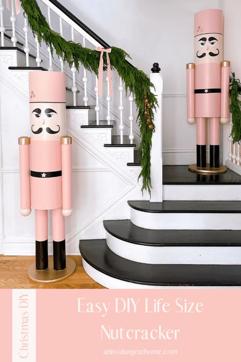 Diy Christmas Skiis, Life Size Nutcracker, Ideas Decoracion Navidad, Gift Games, Diy Natal, Nutcracker Christmas Decorations, Ballet Party, Holiday Program, Xmas Deco