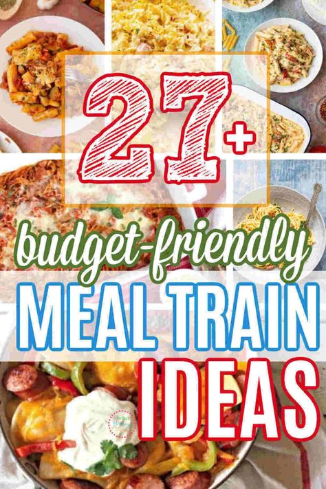 27  Budget-Friendly Meal Train Ideas - What Mommy Does Post Op Meals Healthy, Dishes To Take To A Sick Friend, Meals For Families After Surgery, Easy Post Surgery Meals, Meal To Take To Someone After Surgery, Meals For Recovering From Surgery, Meals To Deliver To A Family, Take A Meal Ideas Families, Meals For Someone After Surgery