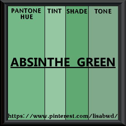 PANTONE SEASONAL COLOR SWATCH ABSINTHE GREEN Brook Green, Desktop Wallpaper Pattern, Color Analysis, Backdrops Backgrounds, Colour Board, Color Swatch, Color Of The Year, Color Swatches, Pantone Color