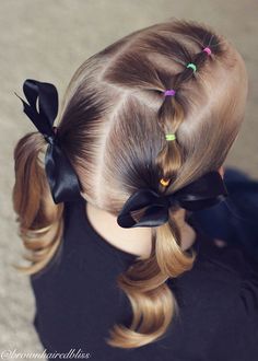 Brown haired bliss Childrens Hairstyles, Girls Hairdos, Girl Hair Dos, Lil Girl Hairstyles, Bella Hair, Toddler Hairstyles Girl, Princess Hairstyles