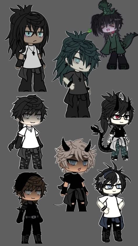 Gacha Life Sleep Outfits, Gacha Base Poses, Gacha Fits, Gacha Base Poses Cute, W Pictures, Gacha Life Outfit, Chibi Body, Types Of Aesthetics, Gacha Life Ideas