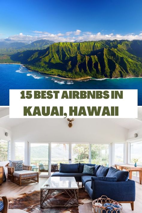 Hawaii Airbnb, Hawaii Vacation Home, Hawaii Beach House, Vacation Rentals Decor, Princeville Kauai, The Beach House Kauai, Hideaway Beach Kauai, Kauai Resorts, Ke'e Beach Kauai