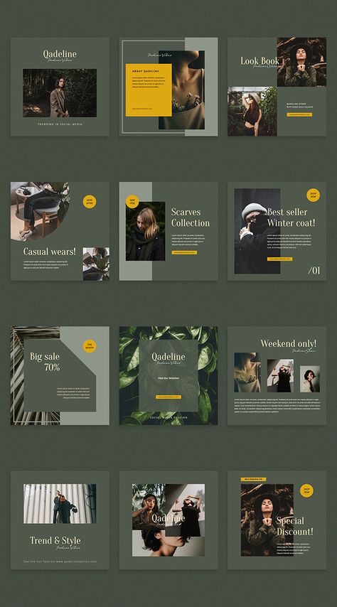 Graphic Design Layout Ideas, Google Sites Ideas Aesthetic, Product Presentation Design, Canva Design Ideas Instagram, Portfolio Design Inspiration, Insta Post Template, Social Media Grid, Post Instagram Design, Social Media Layout