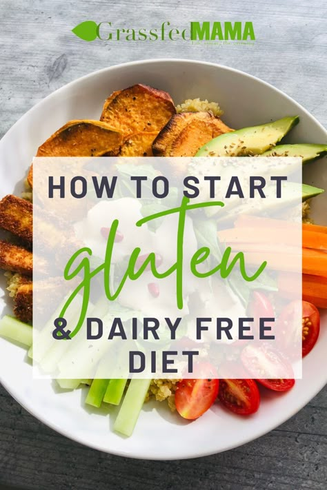 Many of us are wanting to look our best and feel our best every single day. That change starts with what we eat. Common food sensitivities include gluten and dairy… But how do you start your gluten free dairy free diet? In this post learn how to start eating gluten free dairy free and easy recipes too! Gluten Free Dairy Free Diet, Dairy Free Food List, Lactose Free Diet Plan, No Dairy Diet, Gluten Free Dairy Free Recipes Dinner, Casein Free Diet, Gfcf Recipes, Dairy Free Recipes Easy, Eating Gluten Free