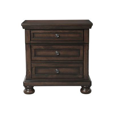 Kingsley Nightstand with USB Guest Bedroom Colors, Coastal Craftsman, Short Stays, Storage Bed Queen, Tall Nightstands, British Colonial Decor, Farmhouse End Tables, Walnut Nightstand, 3 Drawer Nightstand