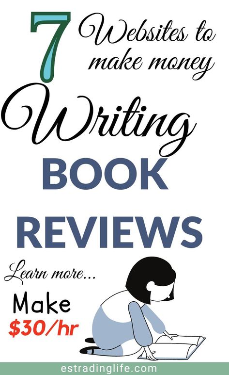 Are you looking for easy side hustles such as freelance work to make money in your free time? If so, writing book reviews might be something to look into. If you like reading books, some websites pay you to read and write book reviews. Check out the list in this article. // how to get paid to read books, make money doing book reviews, side hustle ideas, make money online, freelance tips// Get Paid To Read Books, Paid To Read Books, Get Paid To Read, Websites To Make Money, Easy Side Hustles, Write Book, Paid To Write, Freelance Tips, Writing Websites