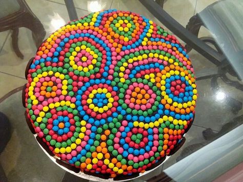 Cake Smarties Cake, Stunning Cakes, Cake Artist, Birthday Cake Chocolate, Homemade Cake Recipes, Novelty Cakes, Cake Designs Birthday, Birthday Food, Easter Cakes