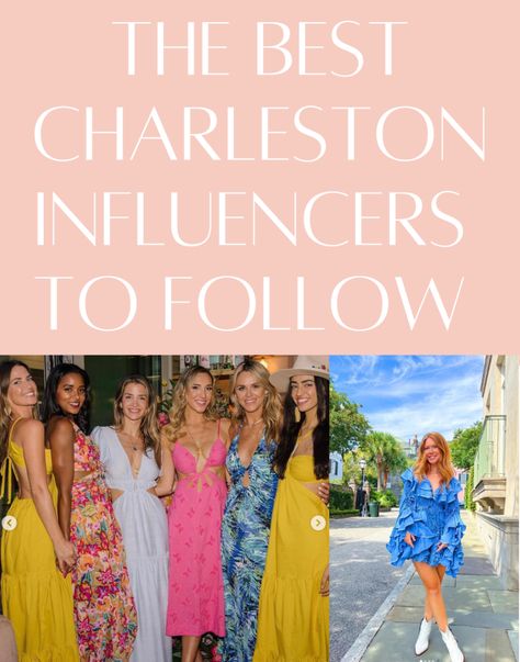 The Best Charleston Influencers to Follow in 2023 - JetsetChristina Charleston Night Out Outfit, Charleston Womens Style, Charleston Fashion Spring, Charleston Style Fashion, What To Wear In Charleston Sc Spring, Oyster Roast Outfit, Charleston Sc Fashion, Charleston Outfits Spring, Charleston Outfits Summer