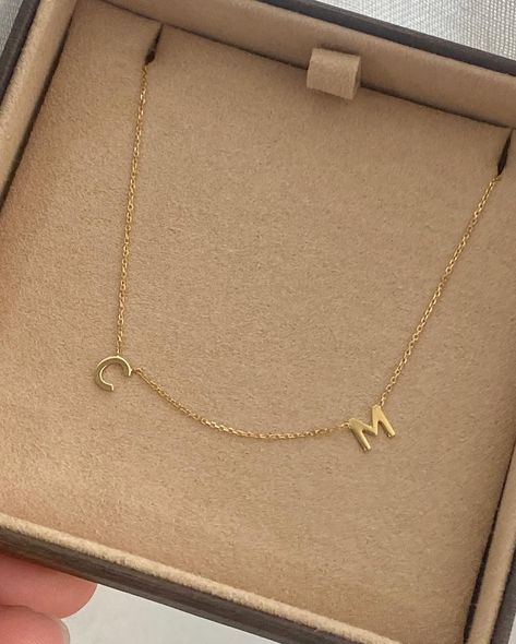 A necklace created specially for you. Customise your solid gold initial necklace with up to 5 letters. Own your story 🤍 Initials Necklace, Gold Initial Necklace, Initial Necklace Gold, Gold Initial, A Necklace, Clueless, Custom Necklace, Initial Necklace, Your Story