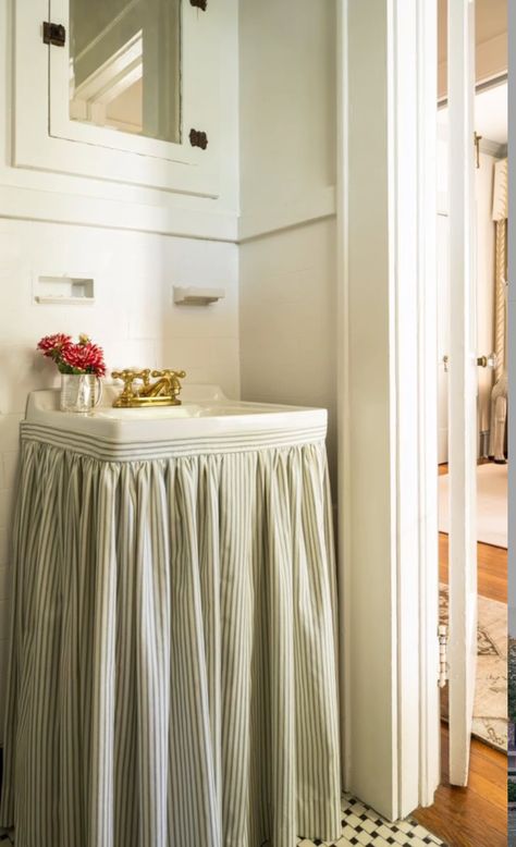 Sink Vanity Skirt, Pedastal Sink Skirt, Pedestal Sink Curtain, Skirted Pedestal Sink, Pedestal Sink Skirt, Skirted Bathroom Sink, Bathroom Sink Curtain Skirt, Skirted Sink Bathroom, Diy Sink Skirt