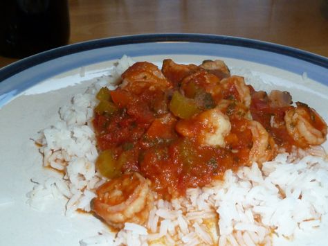 1 pound (50-60 count) shrimp, peeled and de-veined 1/2 cup onions, diced 1/2 cup celery, diced 1/2 cup parsley, chopped 1/3 cup sweet bell peppers, diced 2 cups water 1 small clove garlic, minced 2… Creole Recipes Louisiana, Justin Wilson Recipes, Louisiana Shrimp, Creole Shrimp Recipes, Justin Wilson, Southern Louisiana, Shrimp Creole, Creole Cooking, Cajun Dishes