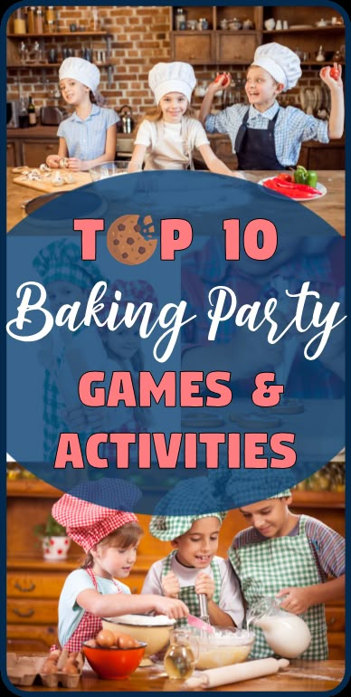 Hosting A Baking Party, Baking Camp For Kids, Baking Party Activities, Baking Challenge Birthday Party, Bake Off Ideas Parties, Baking Competition Party, Cooking Birthday Party Ideas, Baking Bday Party Ideas, Cookie Baking Party Ideas