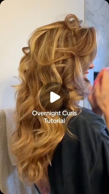 Aura Tora on Instagram: "All curlers 30% off on my website. Link in bio 🔗😁 #viral #fyp #insta #hairstylist #heatlesscurls #women #beauty" Overnight Curls Tutorial, Curlers For Long Hair, Curls Tutorial, Heatless Hair Curlers, Hoco Hair Ideas Curls, Hoco Hair Ideas Straight, Overnight Curls, Hoco Hair Ideas Ponytail, Hoco Hair Ideas Down