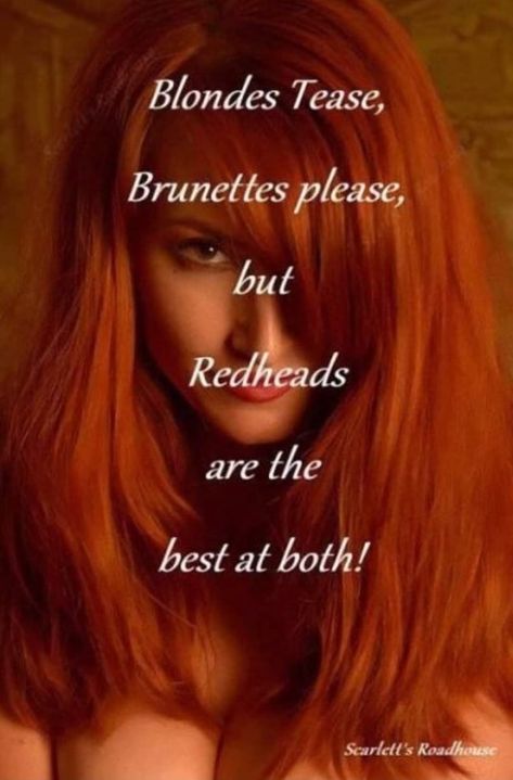 Redhead Memes, Ginger Quotes, Red Hair Quotes, Redhead Facts, Redhead Quotes, Quotes Sassy, Natural Red Hair, Red Hair Don't Care, Hair Quotes