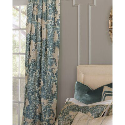 Eastern Accents Alaia Mist Curtain Panel Drape Pattern, Abstract Room, Living Room Drapes, Drapes And Blinds, Pinch Pleat Curtains, Floral Room, Eastern Accents, Custom Drapes, Darkening Curtains