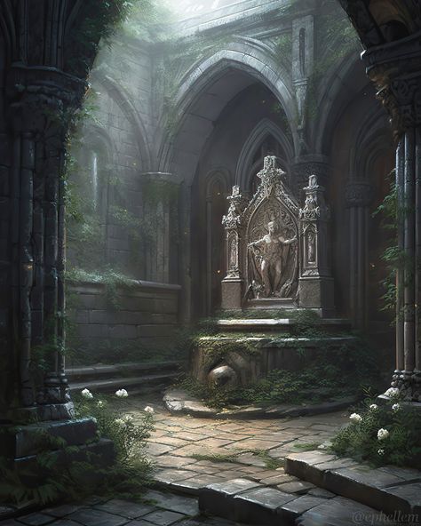 Dungeons And Dragons Scenery, Fancy Books, Mythology Artwork, Temple Ruins, Castles Interior, Royal Aesthetic, Temple Art, Throne Room, Fantasy Castle