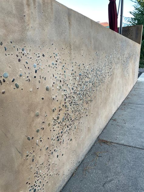 Plaster Garden Wall, Concrete Aesthetic, Landscape Plaza, Concrete Pigment, Exposed Aggregate Concrete, Desert Green, Concrete Bar, Pavement Design, Concrete Terrazzo