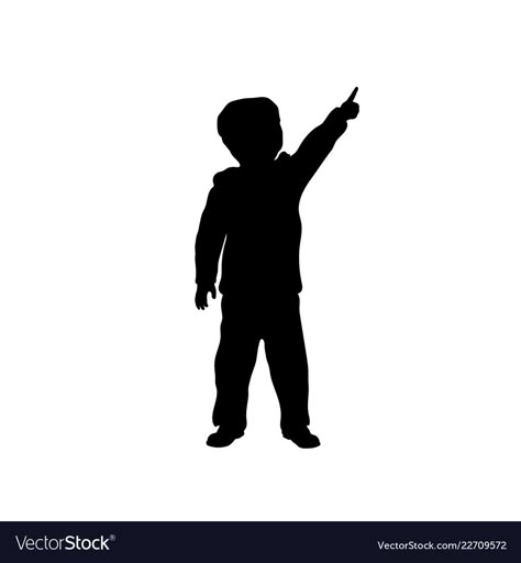 Pointing To The Sky, Children Silhouettes, Walking Silhouette, Child Silhouette, Hey Sister, Sky Vector, Boy Silhouette, Kids Silhouette, Boy Walking