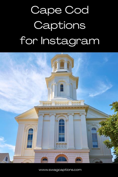 Capture the essence of Cape Cod with these captivating captions for your Instagram posts! Explore the beauty of this picturesque destination and share your unforgettable moments with your followers. From stunning beaches to charming coastal towns, Cape Cod offers endless opportunities for creating Instagram-worthy memories. #CapeCodCaptions #CapeCodMemories #CapeCodBeauty #CapeCodVibes #CoastalEscape #CapeCodSunsets #BeachsideMagic #CapeCodAdventures #CapeCodLife #CapeCodDreaming Of Captions, Beautiful Vacation Spots, Cape Cod Vacation, Happy As A Clam, Cape Cod Beaches, Endless Opportunities, Quotes For Instagram, Caption For Yourself, Beautiful Vacations