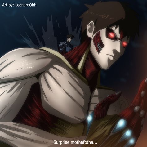 [OC] Hello, I'm new here. My artwork. Me as a titan shifter. : ShingekiNoKyojin Aot Titan Shifter Oc, Attack On Titan Game, Aot Titans, Watch Attack On Titan, Titan Oc, Titan Shifter, New Titan, Alien Concept Art, Attack On Titan Fanart