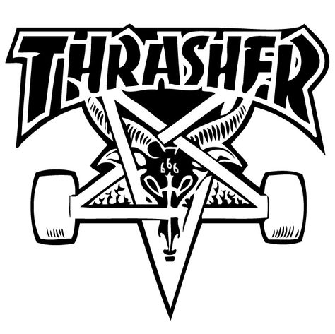 Thrasher SK8 Goat Thrasher Logo, Skate Logo, Thrasher Skate, Goat Logo, Skateboard Logo, Bones Brigade, Cloth Banners, Skate Stickers, Thrasher Magazine