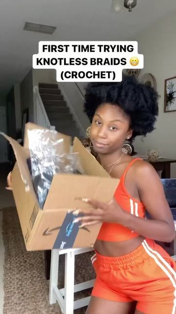 Crochet Knotless Braids, Knotless Braid, Braided Hair Tutorial, Boring Hair, Healthy Hair Journey, Crochet Braids Hairstyles, Fast Hairstyles, Natural Hair Beauty, Black Curly Hair