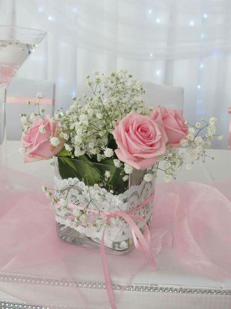 Centerpieces Birthday Party, Centerpieces Birthday, Budget Flowers, Wedding Floral Centerpieces, Table Arrangement, Shower Centerpieces, Floral Table, Wedding Centerpieces Diy, Beautiful Beautiful